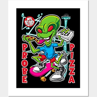 Probe Pizza Posters and Art